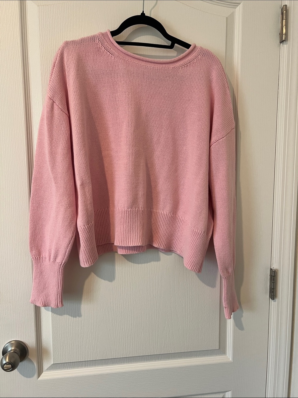 CeCe Pink Crewneck Sweater